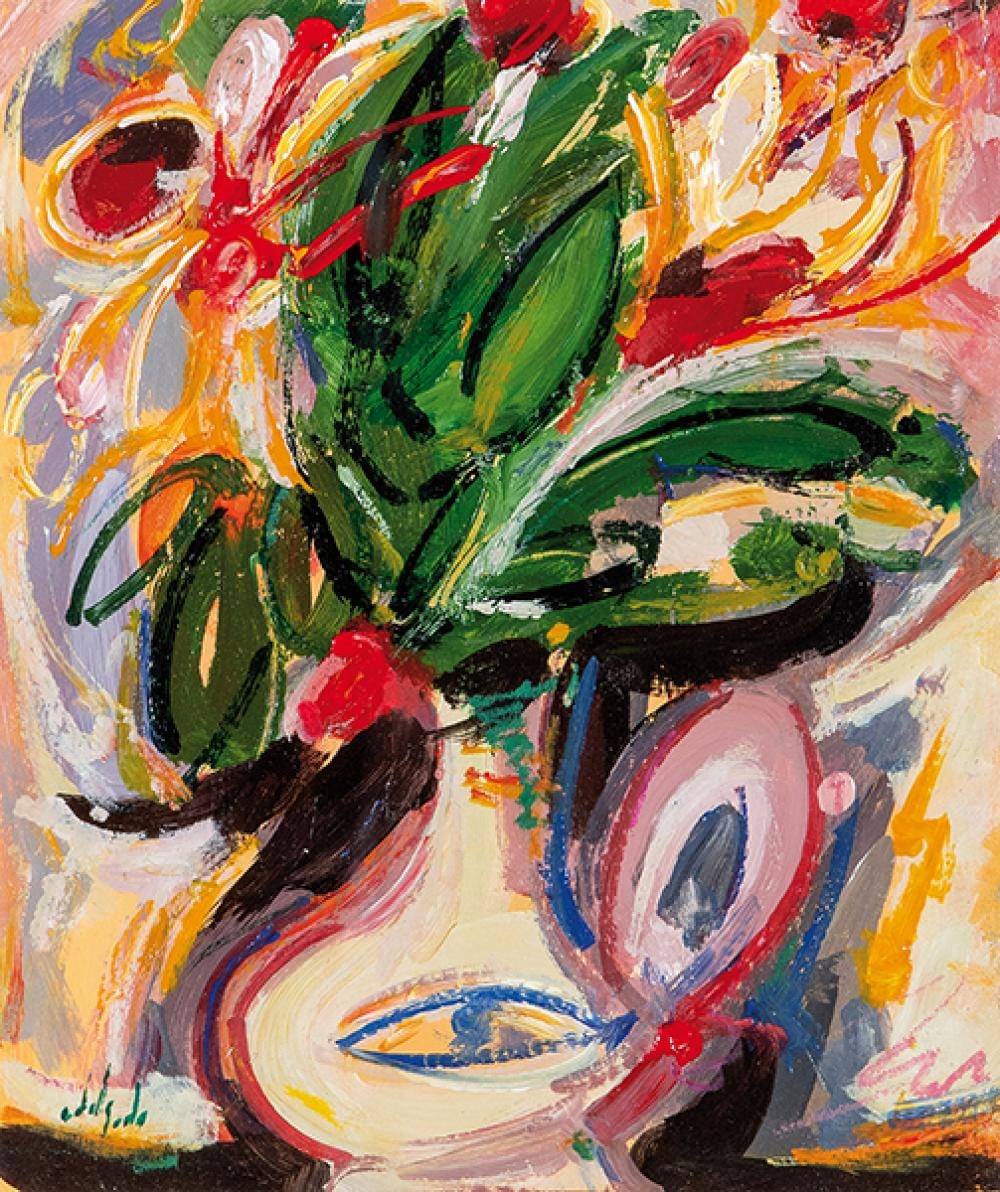 lvaro delgado flower vase · Subastas Segre · 2026-02-10 Alvaro Delgado comparable auction result: lvaro delgado flower vase