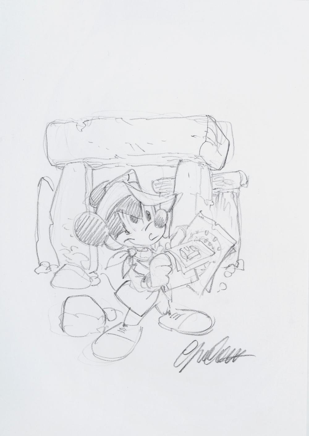 Giorgio Cavazzano comparable auction result: giorgio cavazzano topolino e la rivincita degli highlander 2019