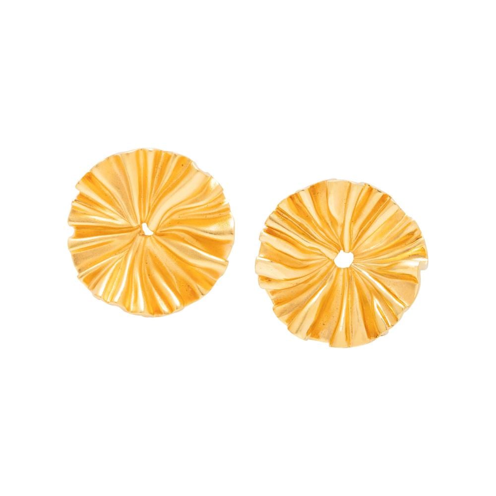 Jaroslav Vesin comparable auction result: jar aluminum col pliss earrings