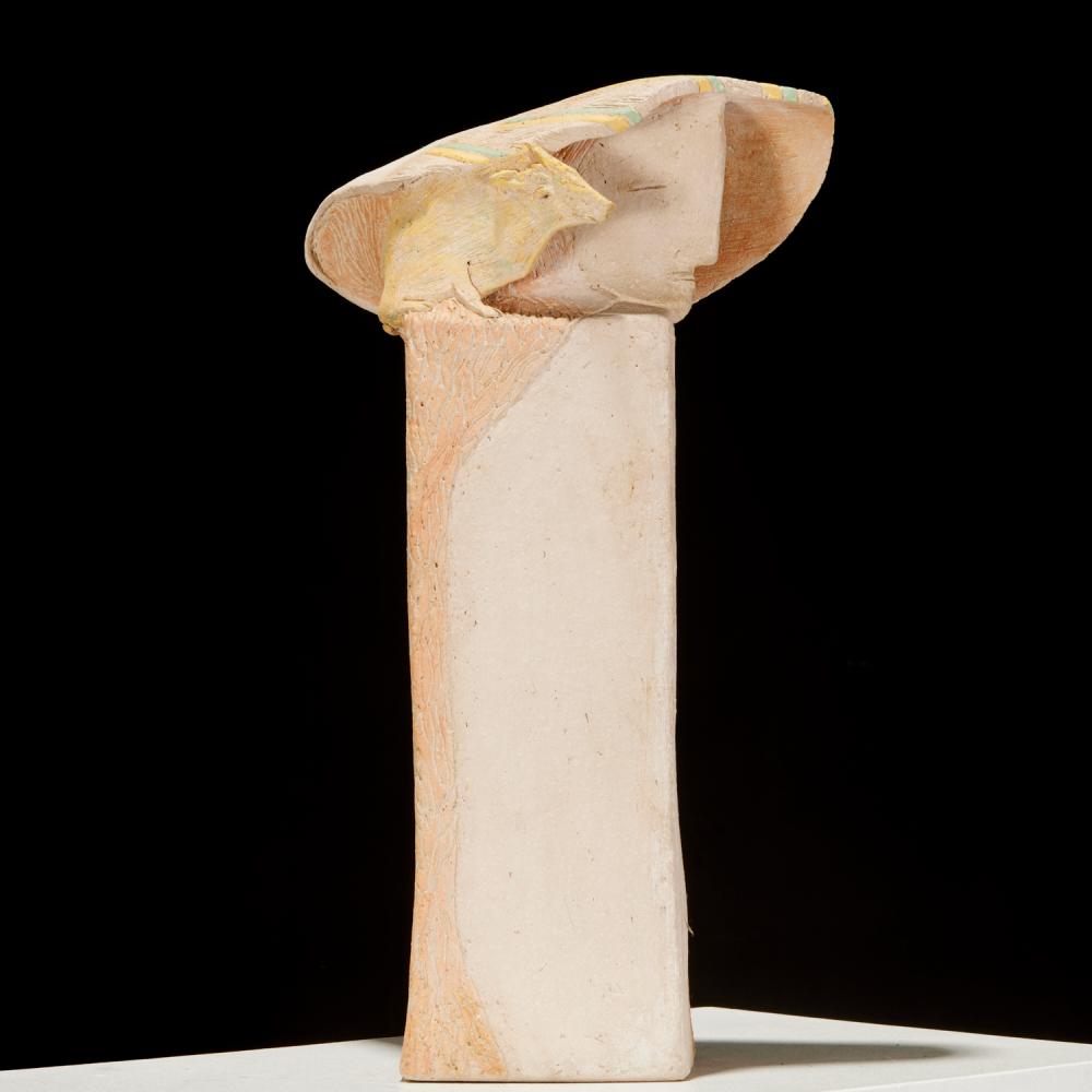 Johnny Rolf comparable auction result: johnny rolf studio ceramic sculpture 1992