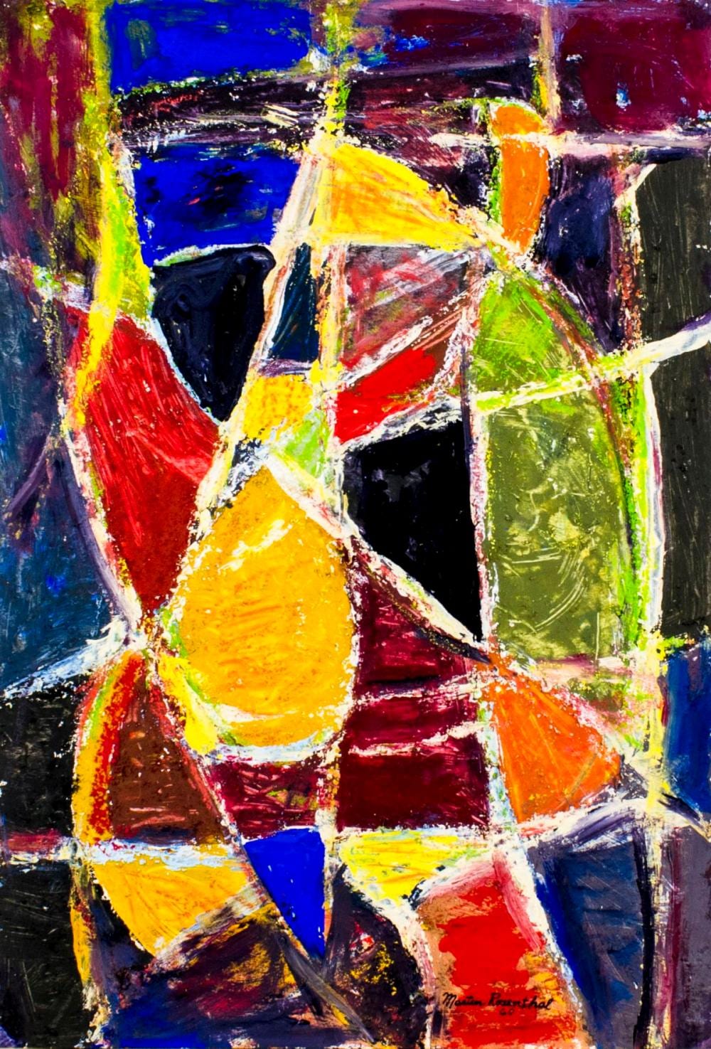 Martin Rosenthal comparable auction result: martin rosenthal ny ma 1899 1974 oil painting