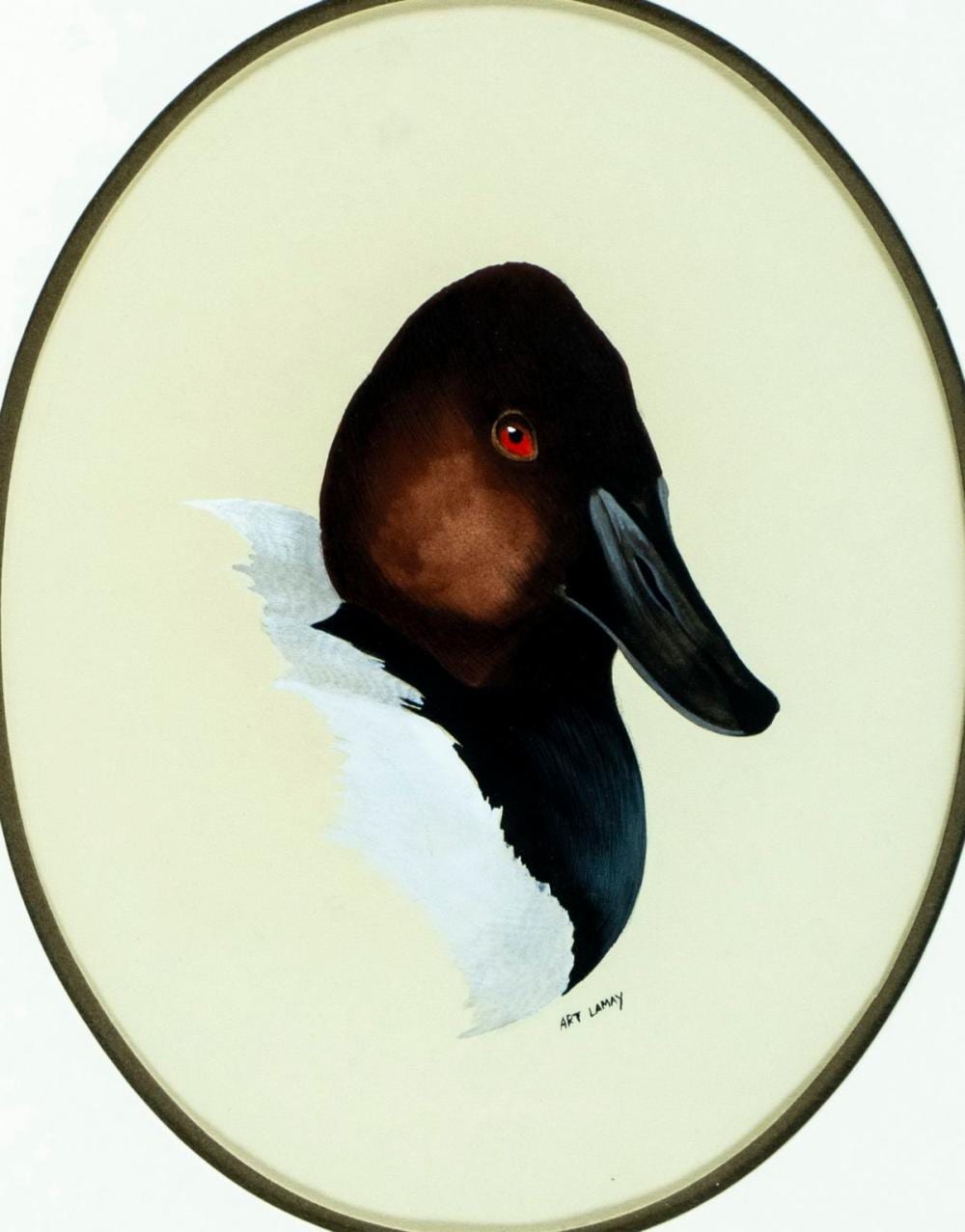Art LaMay comparable auction result: art lamay fl pa 1938 gouache painting