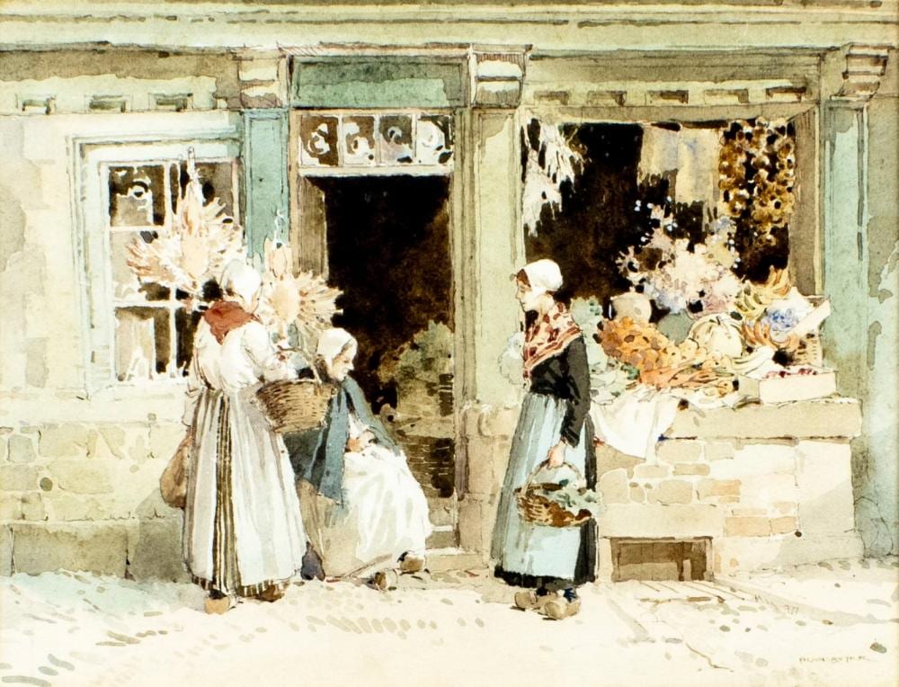 Percy Lancaster comparable auction result: percy lancaster uk 1878 1951 watercolor painting