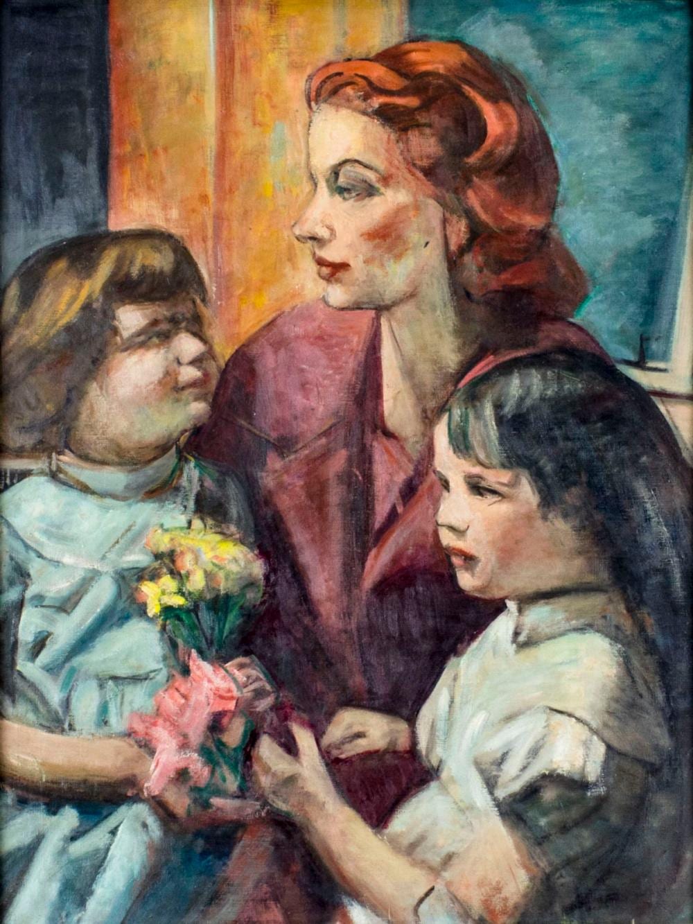 Lillian Cotton comparable auction result: lillian cotton ny ma 1901 1962 oil painting