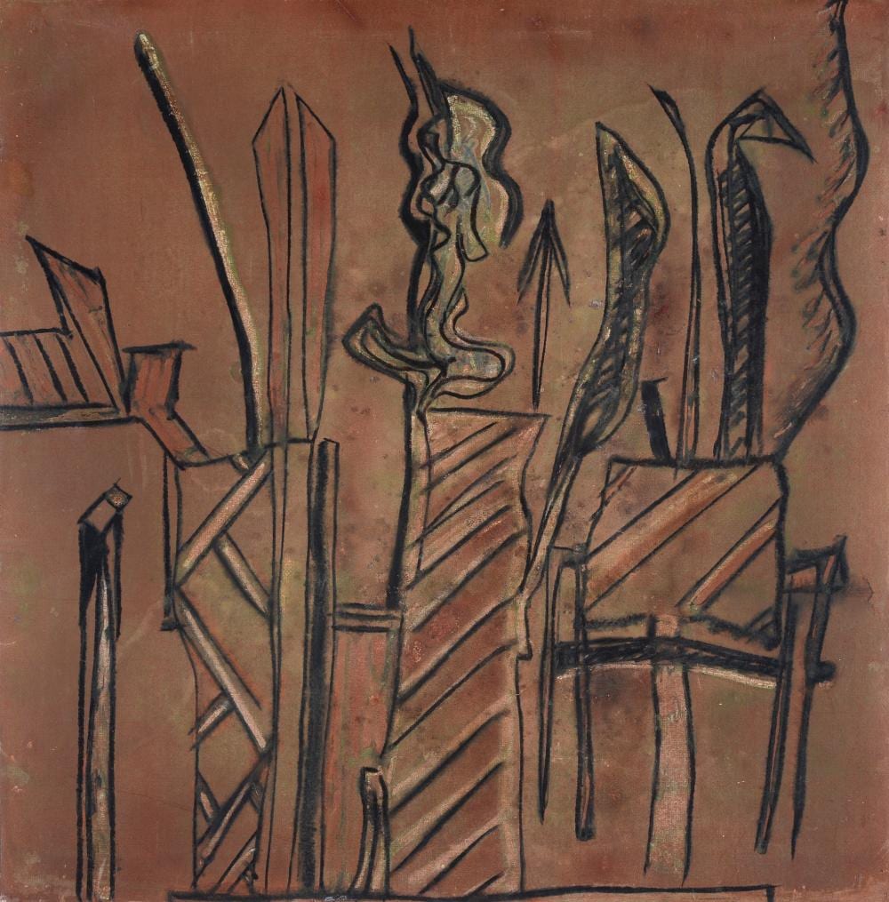 Riccardo Licata comparable auction result: riccardo licata torino 1929 venezia 2014 p 3 1962