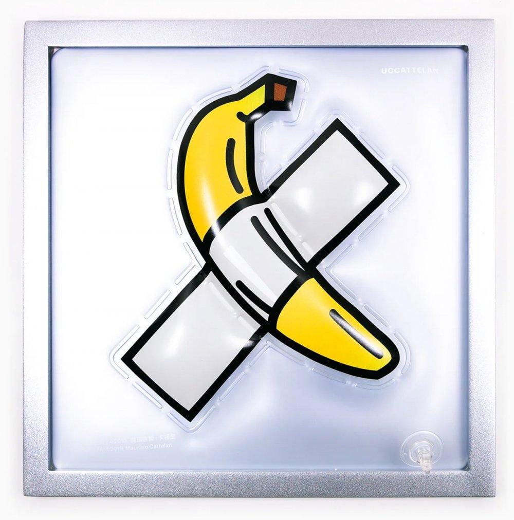 Maurizio Cattelan comparable auction result: maurizio cattelan padua italy 1960 comedian inflatable poster unknown edition