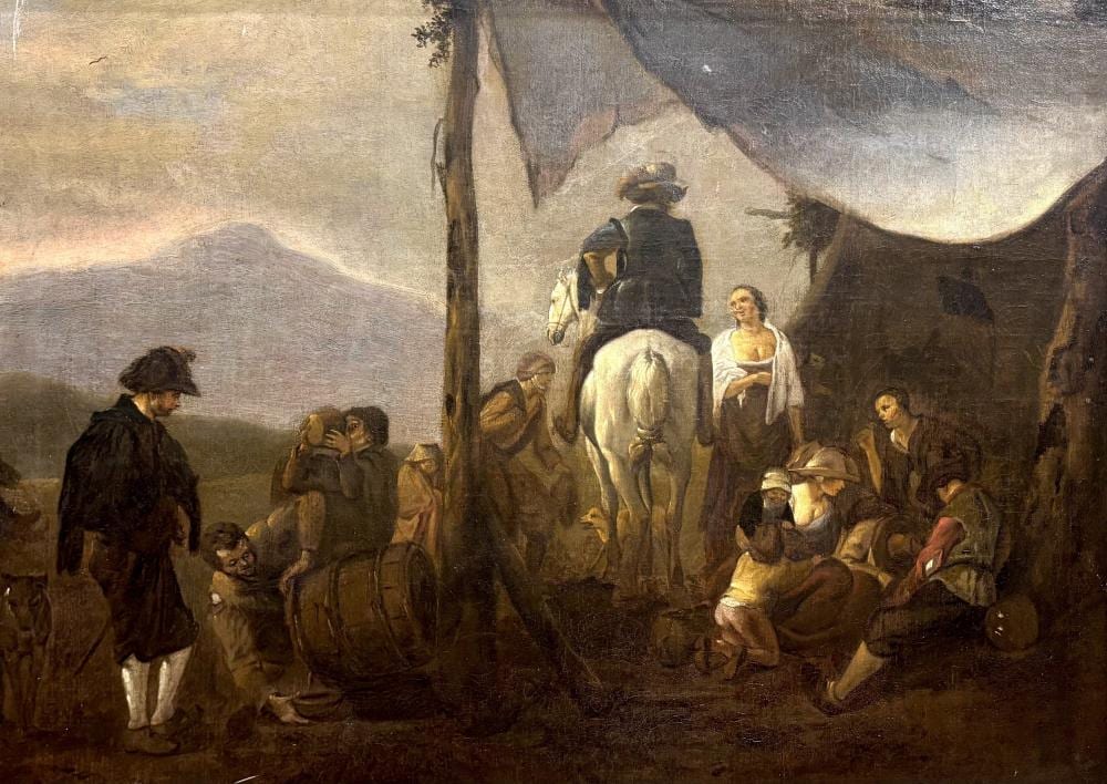 Philips Wouwerman comparable auction result: philips wouwerman seguace di la sosta
