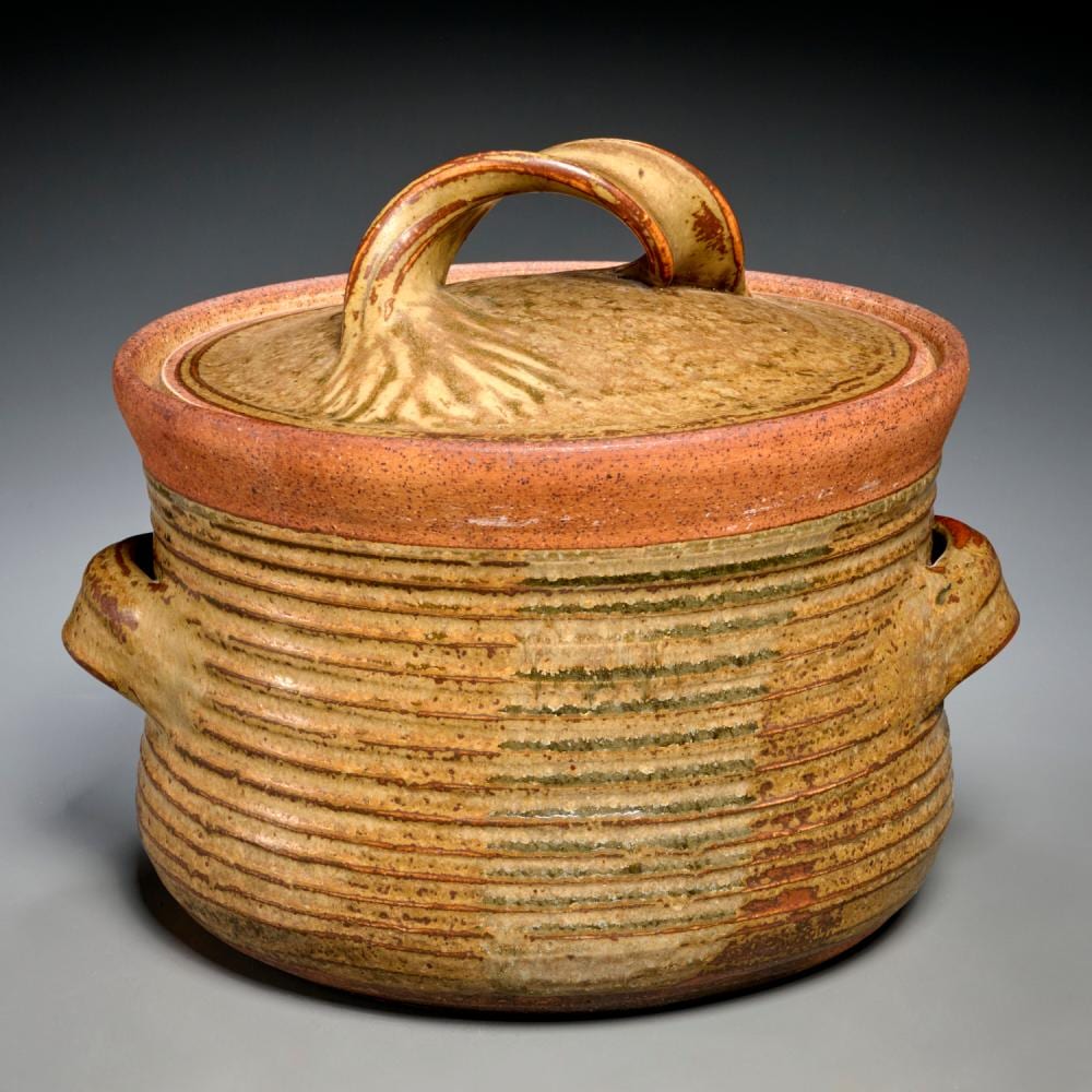 Karen Karnes comparable auction result: karen karnes lidded vessel