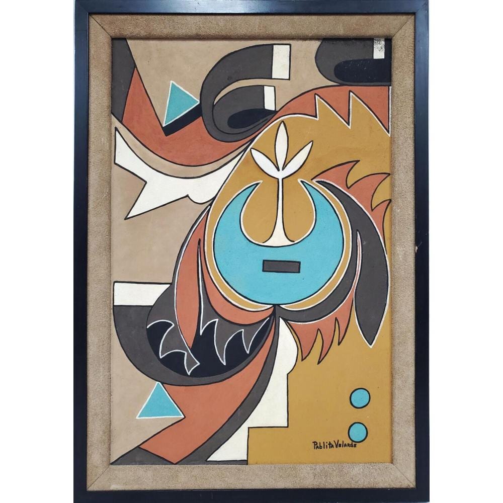 Pablita Velarde comparable auction result: pablita velarde american 1918 2006 painting