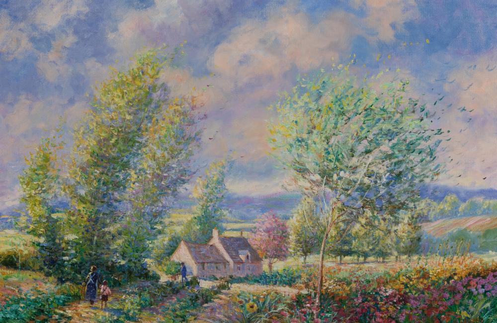 jeanette leuers french b 1942 breezy day oil on canvas · Leonard Auction · 2026-02-24 Jeanette Leuers comparable auction result: jeanette leuers french b 1942 breezy day oil on canvas