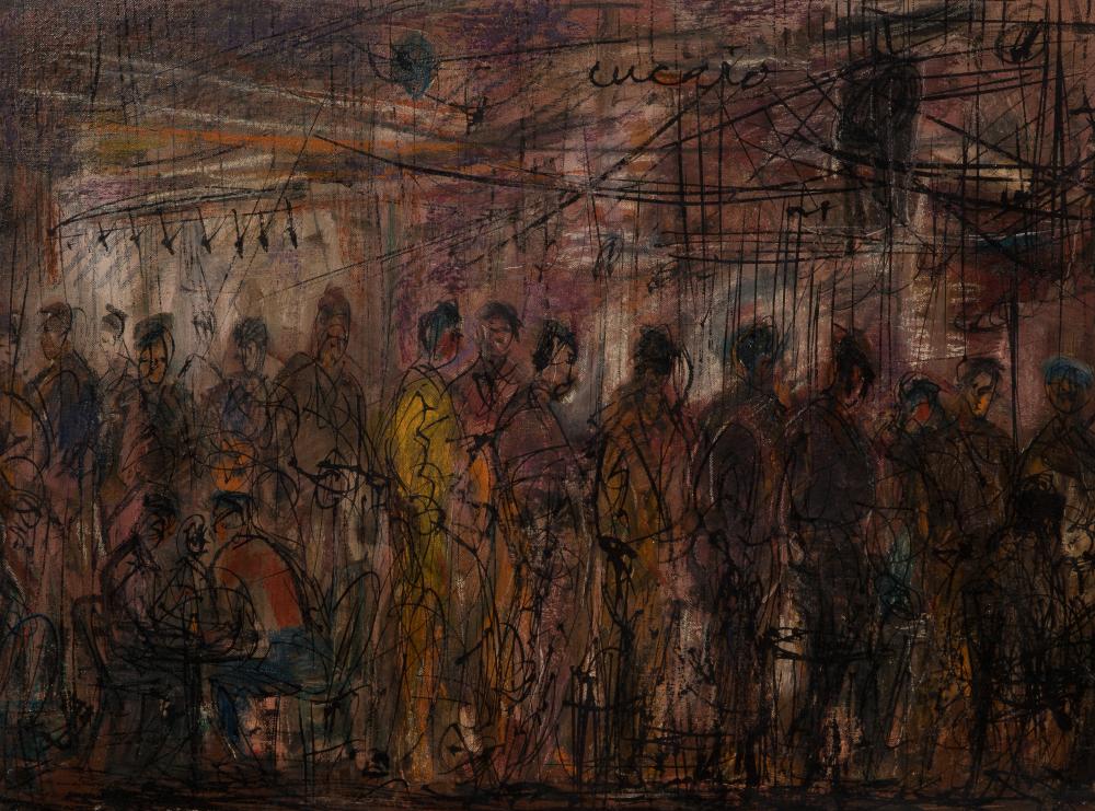 pascal cucaro american 1915 2004 oil on board · Leonard Auction · 2026-02-24 Pascal Cucaro comparable auction result: pascal cucaro american 1915 2004 oil on board