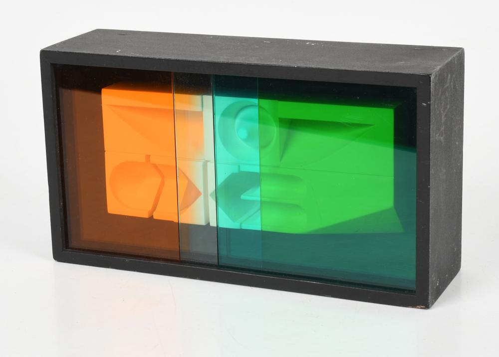 Abe Ajay comparable auction result: abe ajay american 1919 1997 untitled module metric
