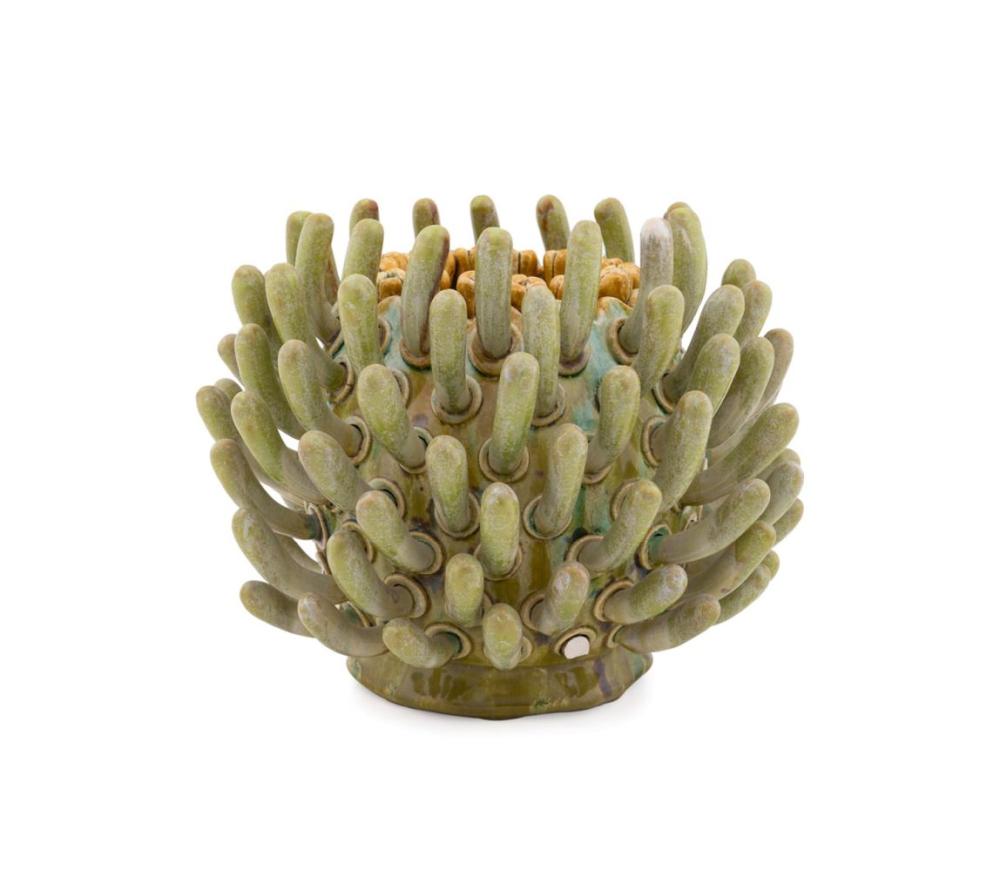 kate malone pottery clover flower vessel · Ahlers & Ogletree Inc. · 2026-02-18 Kate Malone comparable auction result: kate malone pottery clover flower vessel