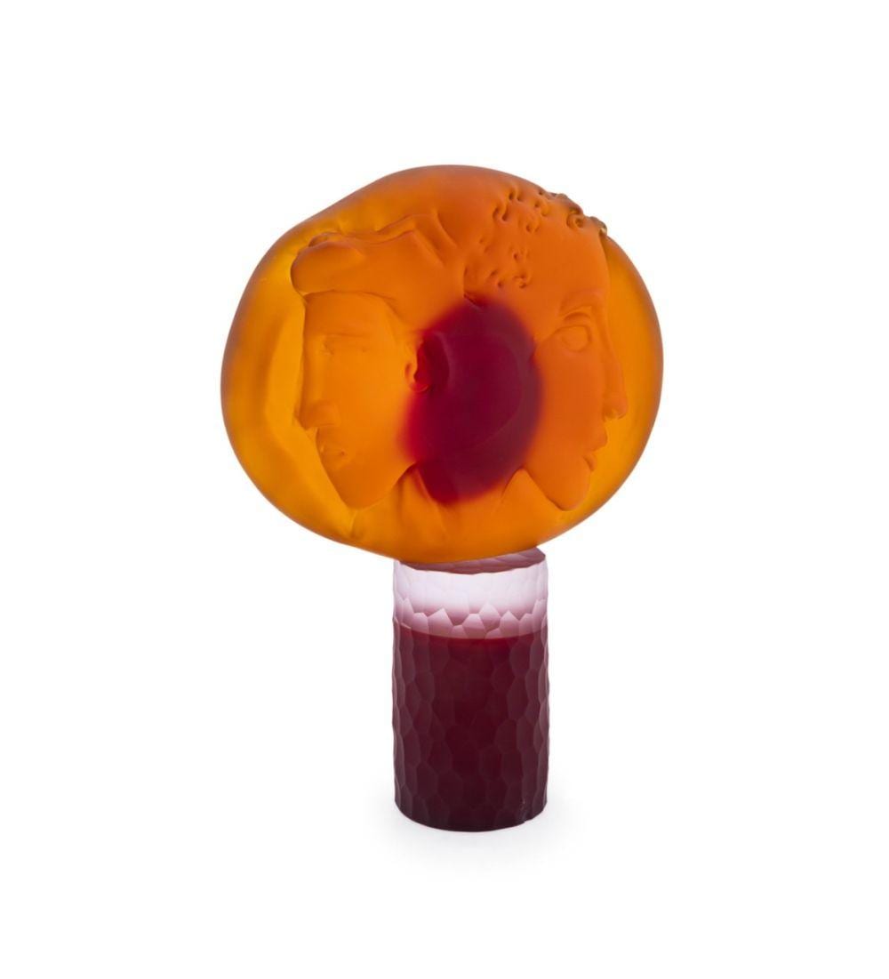Richard Jolley comparable auction result: richard jolley brothers figural glass sculpture