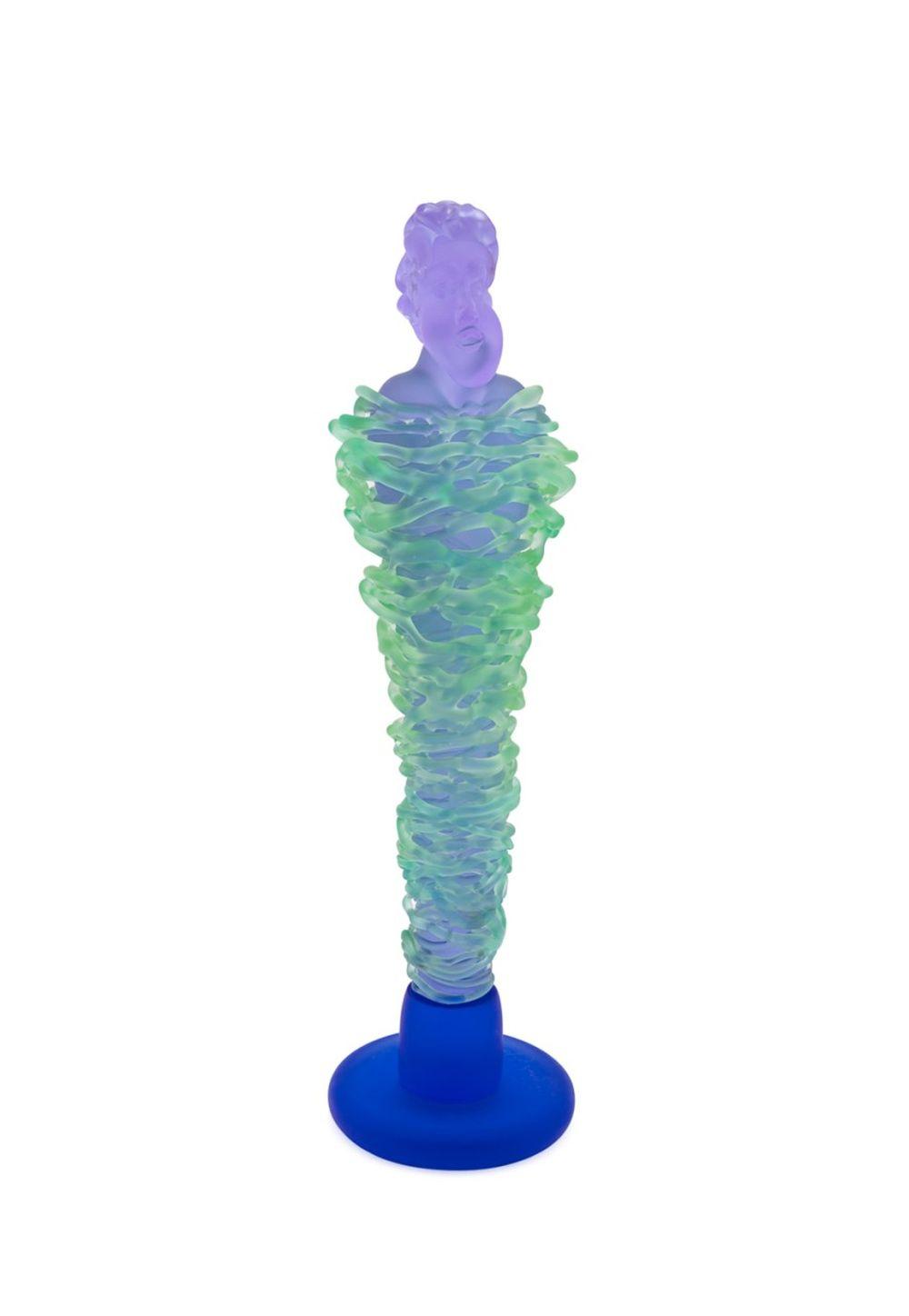 Richard Jolley comparable auction result: richard jolley wrapped art glass sculpture