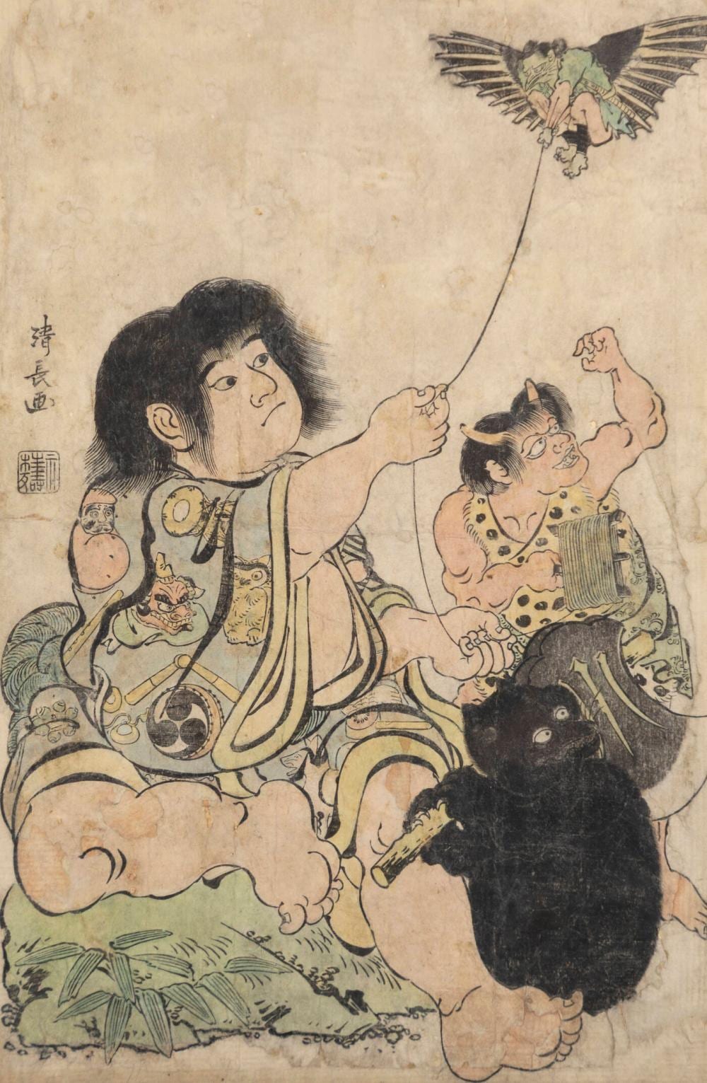 Torii Kiyonaga comparable auction result: torii kiyonaga
