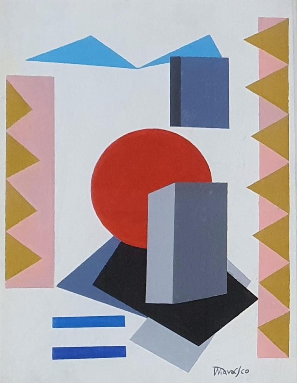 Antonio Marasco comparable auction result: antonio marasco senza titolo 1966