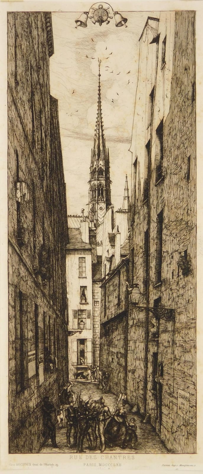 Charles Meryon comparable auction result: charles meryon french 1821 1868 etching