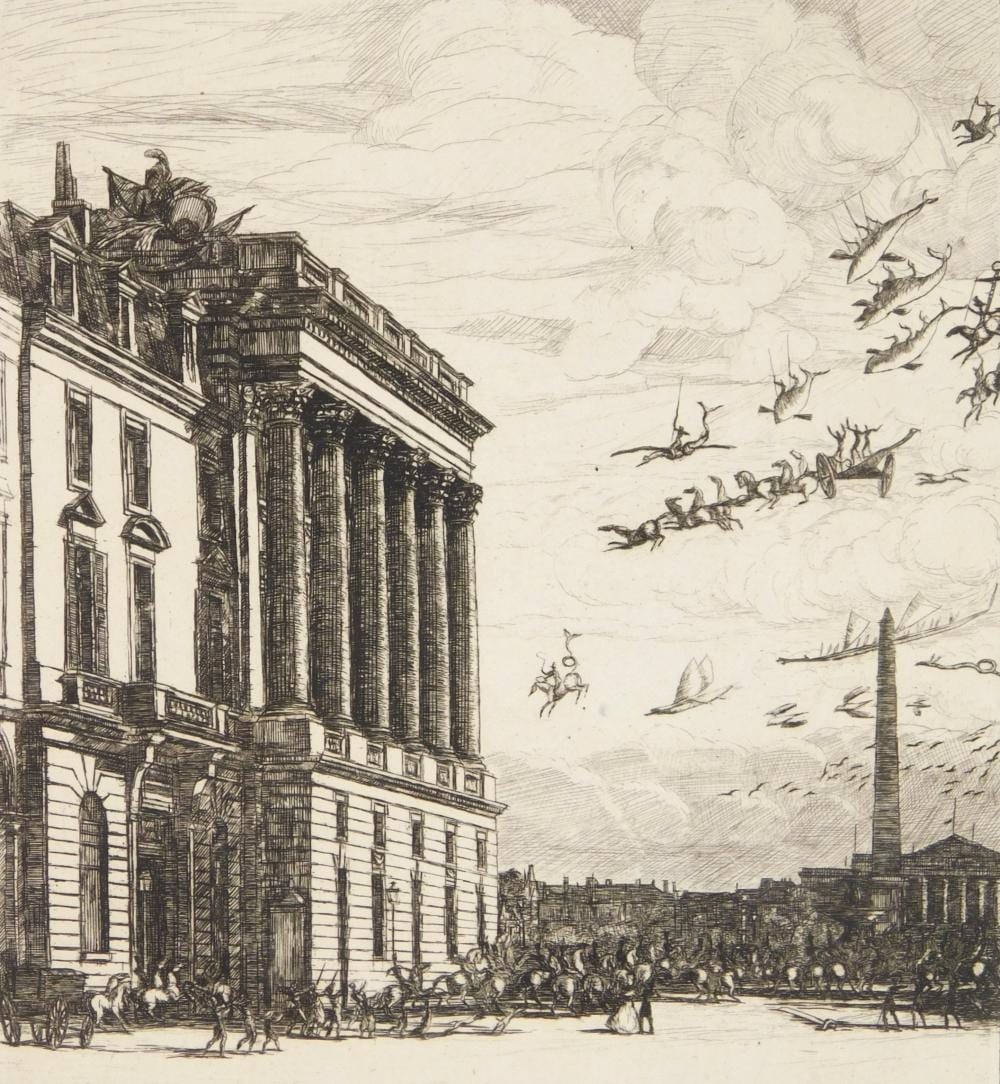 Charles Meryon comparable auction result: charles meryon french 1821 1868 etching