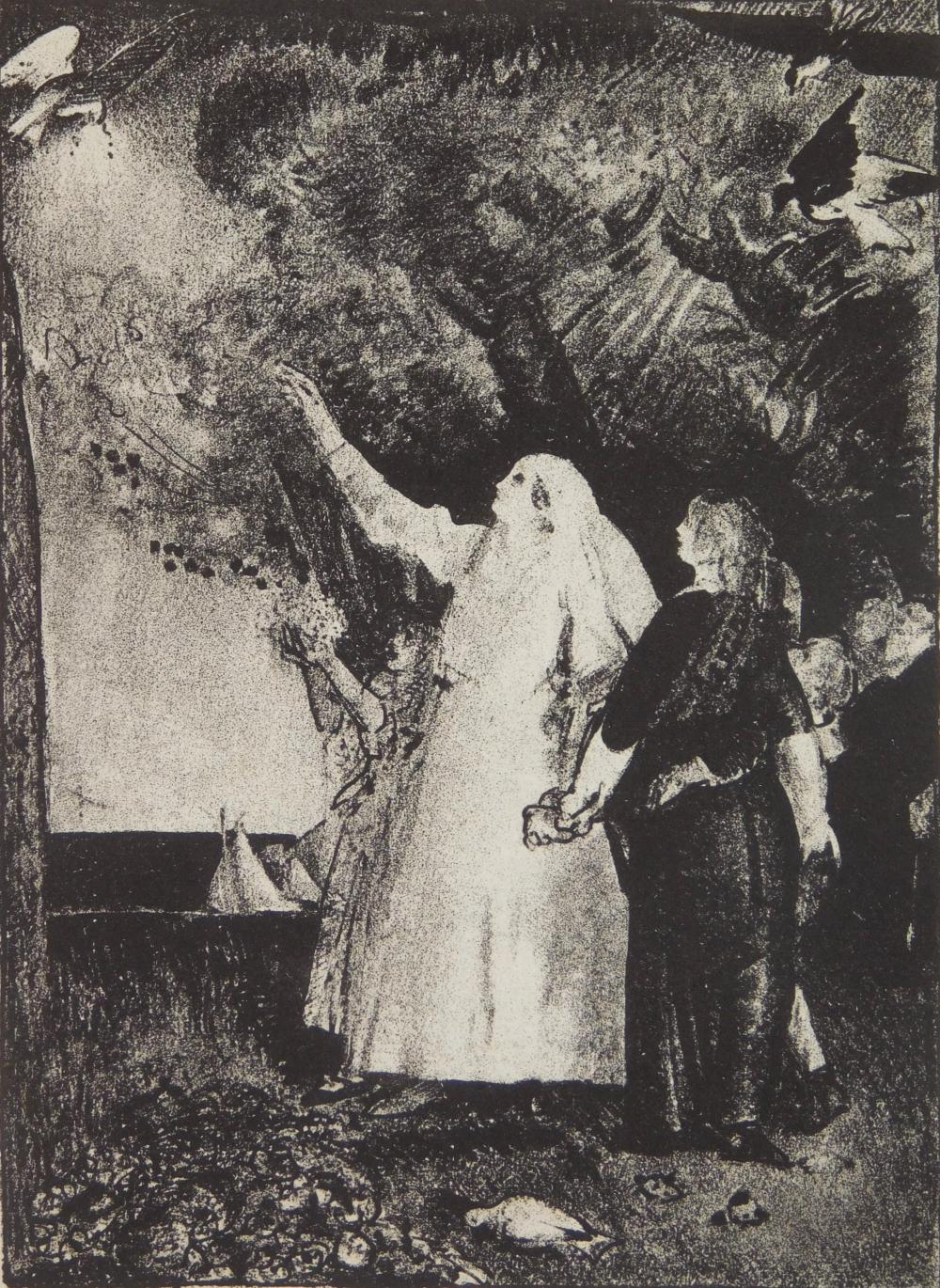 George Bellows (American, 1882-1925) lithograph sold by Rachel Davis Fine Arts, lot 95 — auction record photograph