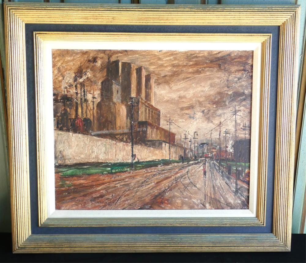 George (1901) Lawrence comparable auction result: george feather lawrence original white bay power station