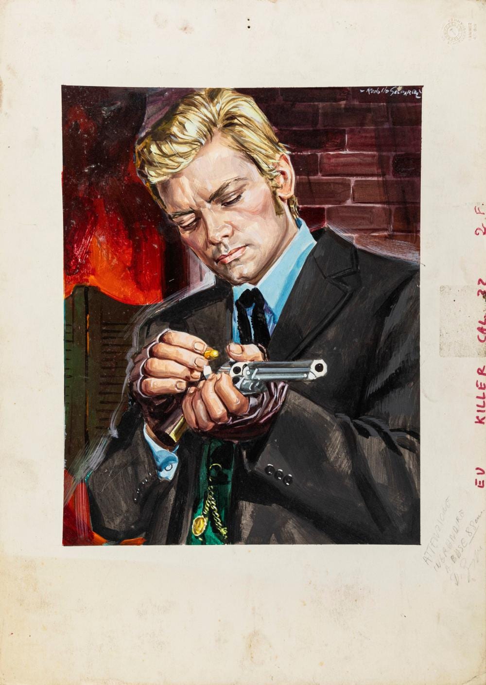 Rodolfo Gasparri comparable auction result: rodolfo gasparri killer caliber 32 1967