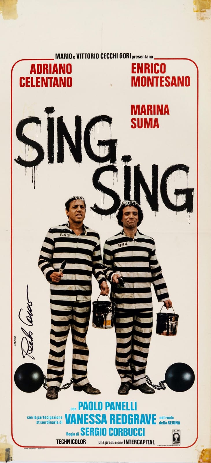 renato casaro sing sing 1983 · Finarte · 2026-02-26 Renato Casaro comparable auction result: renato casaro sing sing 1983