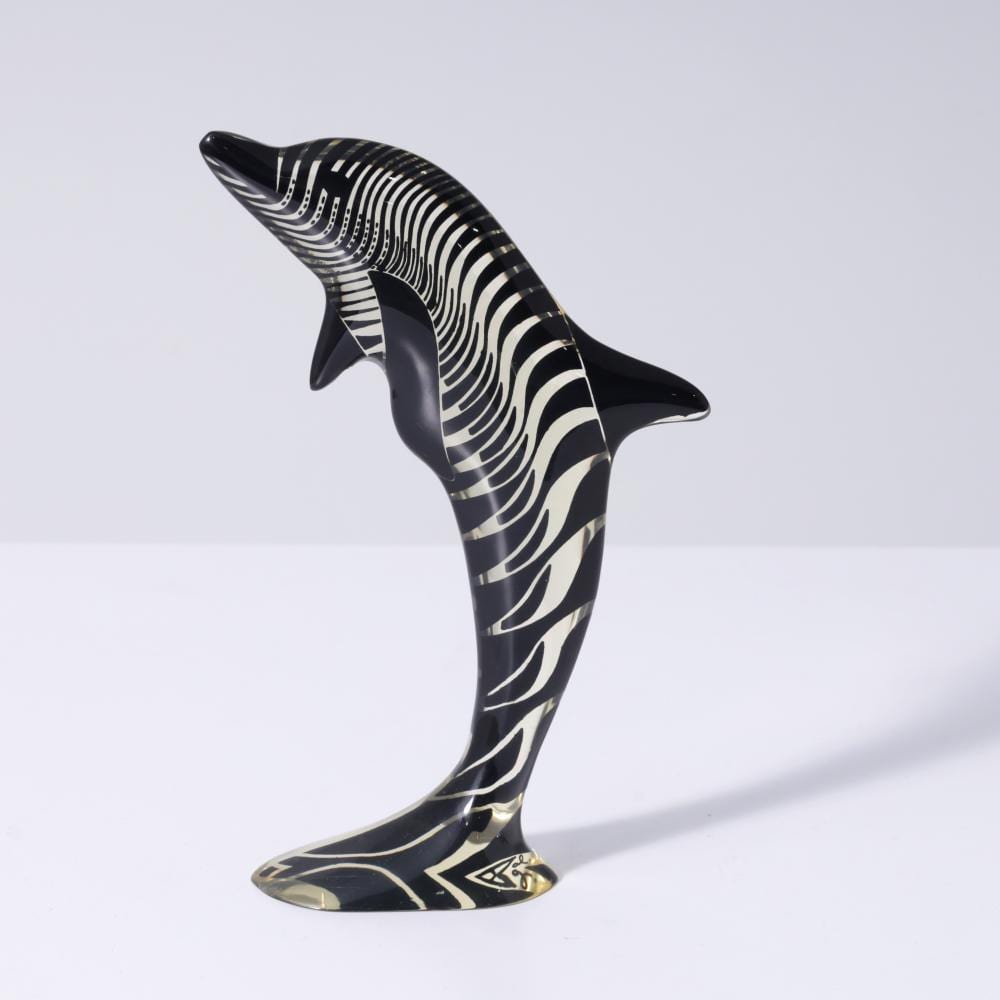 Abraham Palatnik comparable auction result: abraham palatnik pal dolphin sculpture