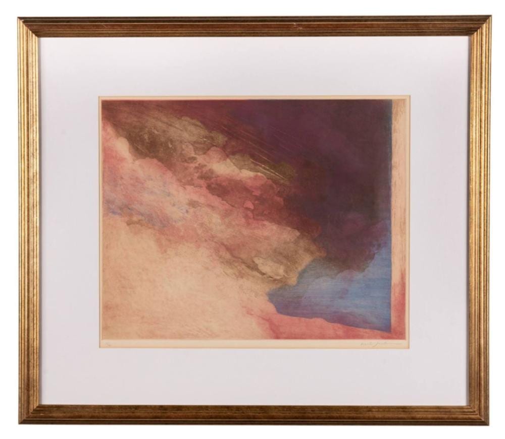 Herb Jackson comparable auction result: herb jackson abstract etching