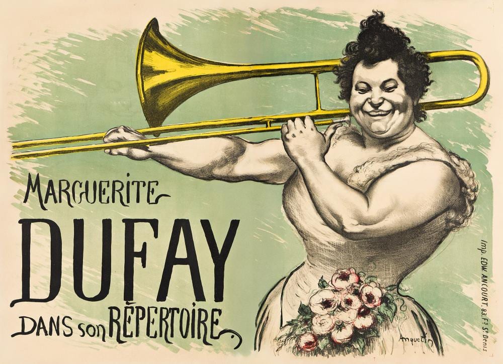 Louis Anquetin comparable auction result: louis anquetin marguerite dufay dans son r pertoire 1899