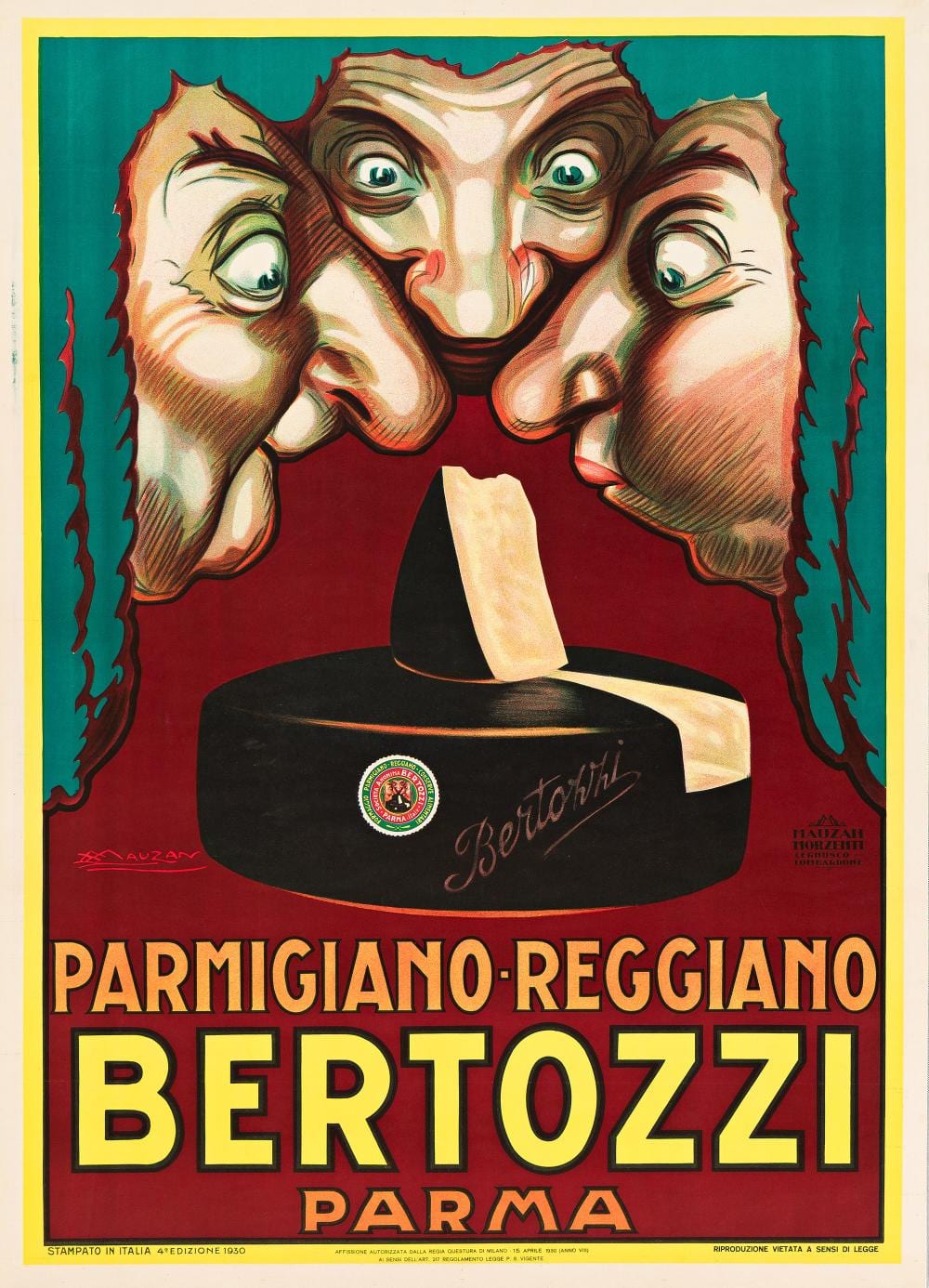 Achille Lucien Mauzan comparable auction result: achille lucien mauzan bertozzi 1930