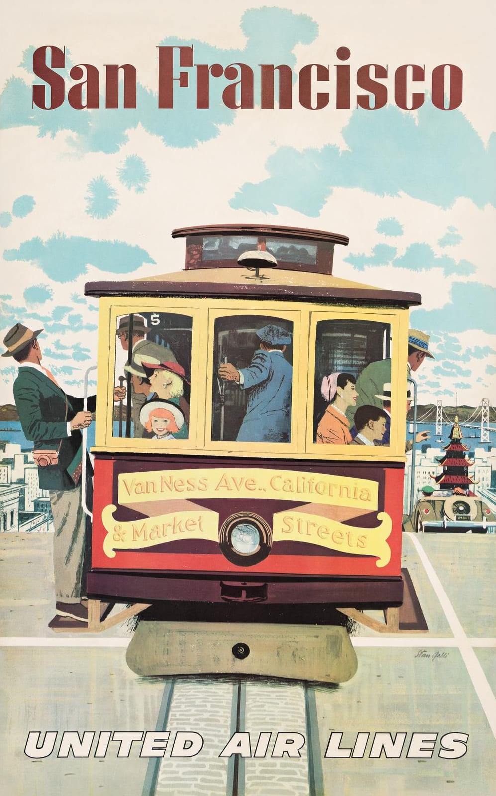 Stanley Walter Galli comparable auction result: stanley walter galli san francisco united air lines
