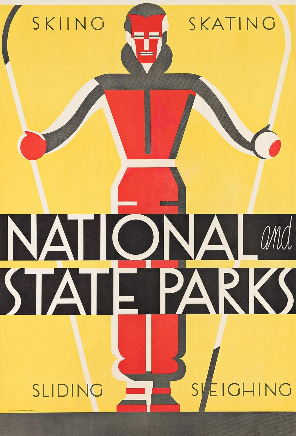 dorothy waugh national and state parks circa 1934 · Swann Auction Galleries · 2026-02-26 Dorothy Waugh comparable auction result: dorothy waugh national and state parks circa 1934