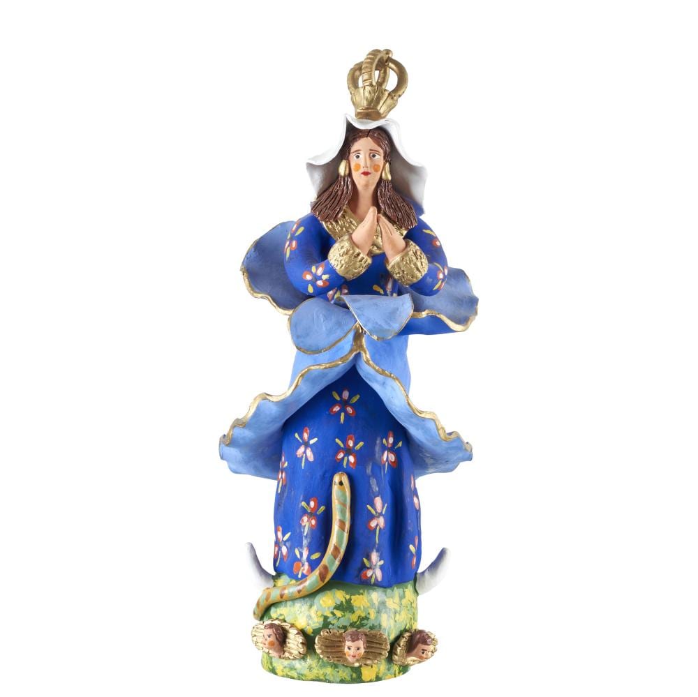 Maria Luísa comparable auction result: maria lu sa 1934 2015 our lady of the conception in estremoz clay