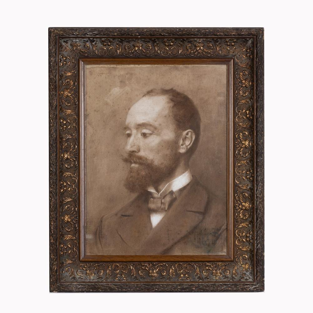 Francesco Paolo Michetti comparable auction result: autoritratto di francesco paolo michetti