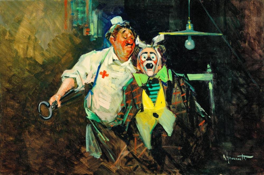 Giordano Giovanetti comparable auction result: giordano giovanetti italy 1906 1973 oil painting