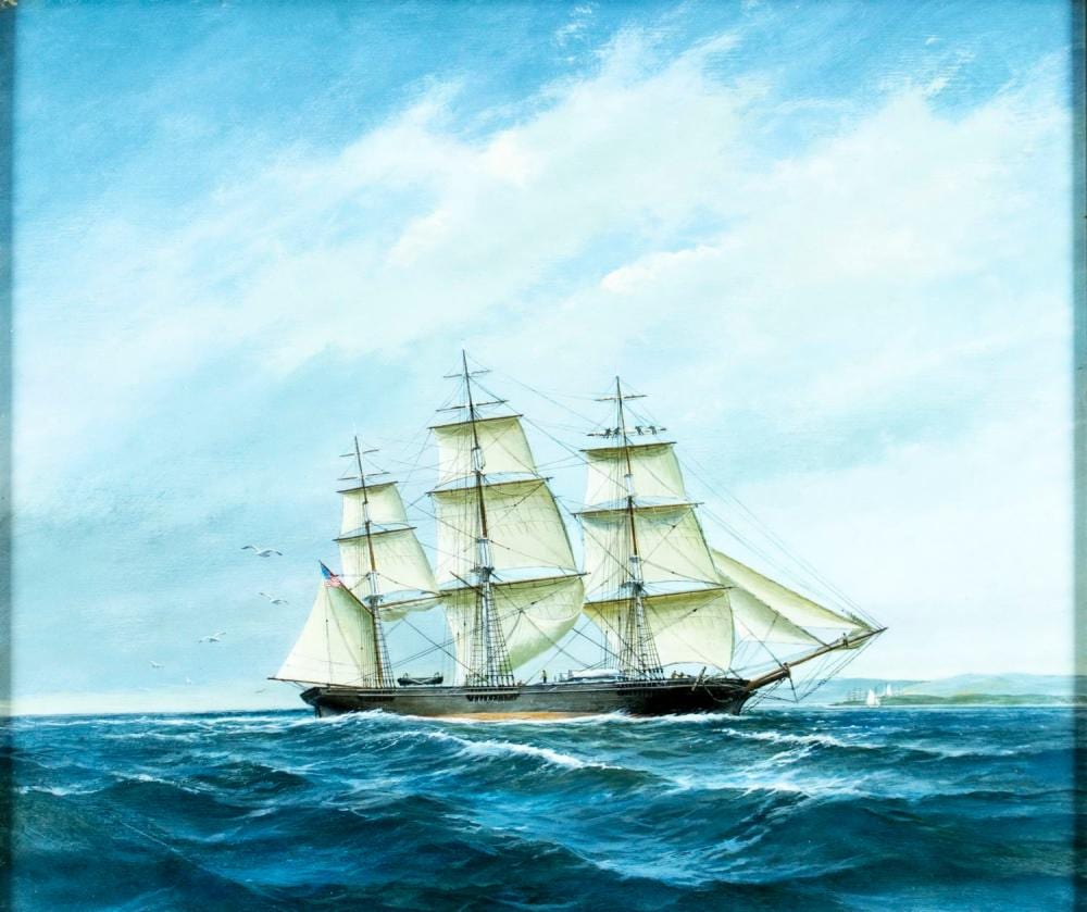 Charles Lundgren comparable auction result: charles lundgren ny ct 1911 1988 oil painting