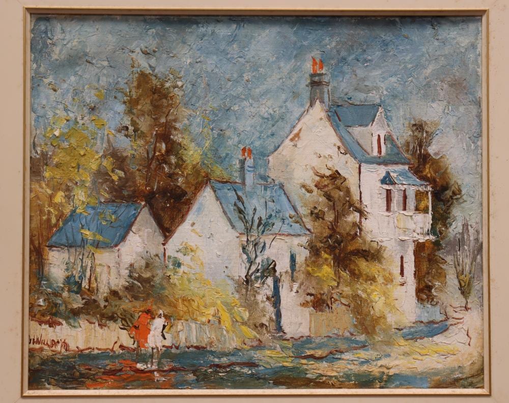 Wilmotte Williams comparable auction result: wilmotte williams aus 1916 1992 paddington oil on board signed lower left approx 36 5cm x 44 5cm