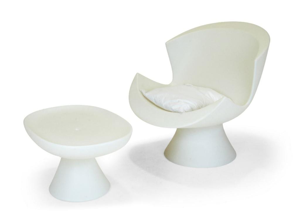 karim rashid b 1960 for label kite chair and mini kite ottoman circa 2005 moulded polyethy · Roseberys · 2026-02-25 Karim Rashid comparable auction result: karim rashid b 1960 for label kite chair and mini kite ottoman circa 2005 moulded polyethy