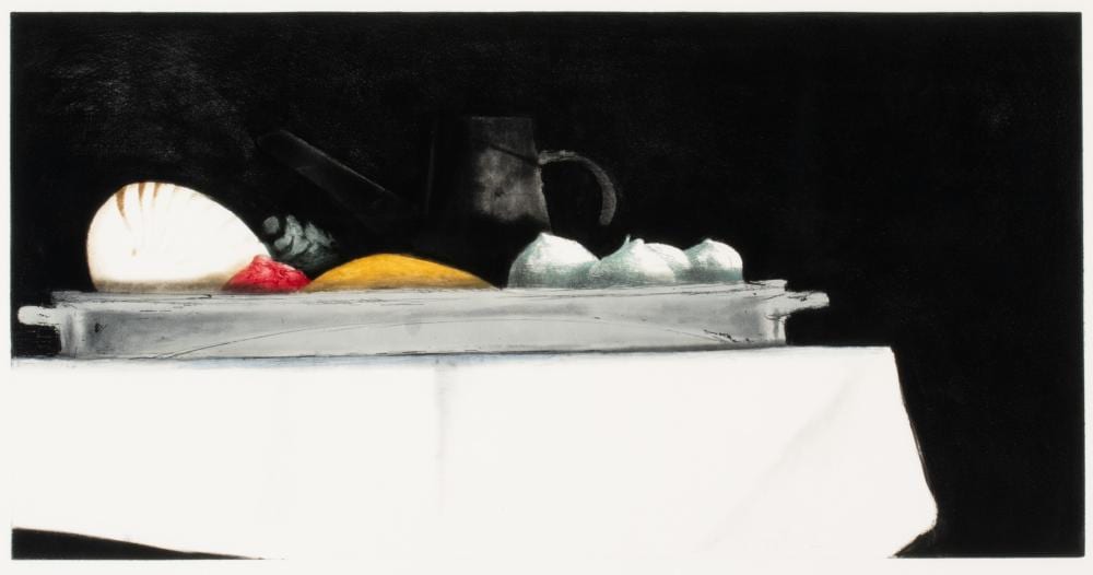 Julio Larraz comparable auction result: julio larraz b 1944 etching and aquatint in colors