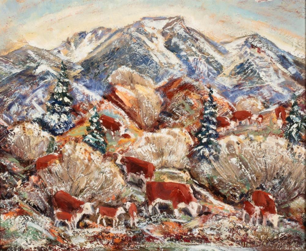 ila mcafee 1897 1995 oil on artist s board · Soulis Auctions · 2026-02-22 Ila McAfee comparable auction result: ila mcafee 1897 1995 oil on artist s board