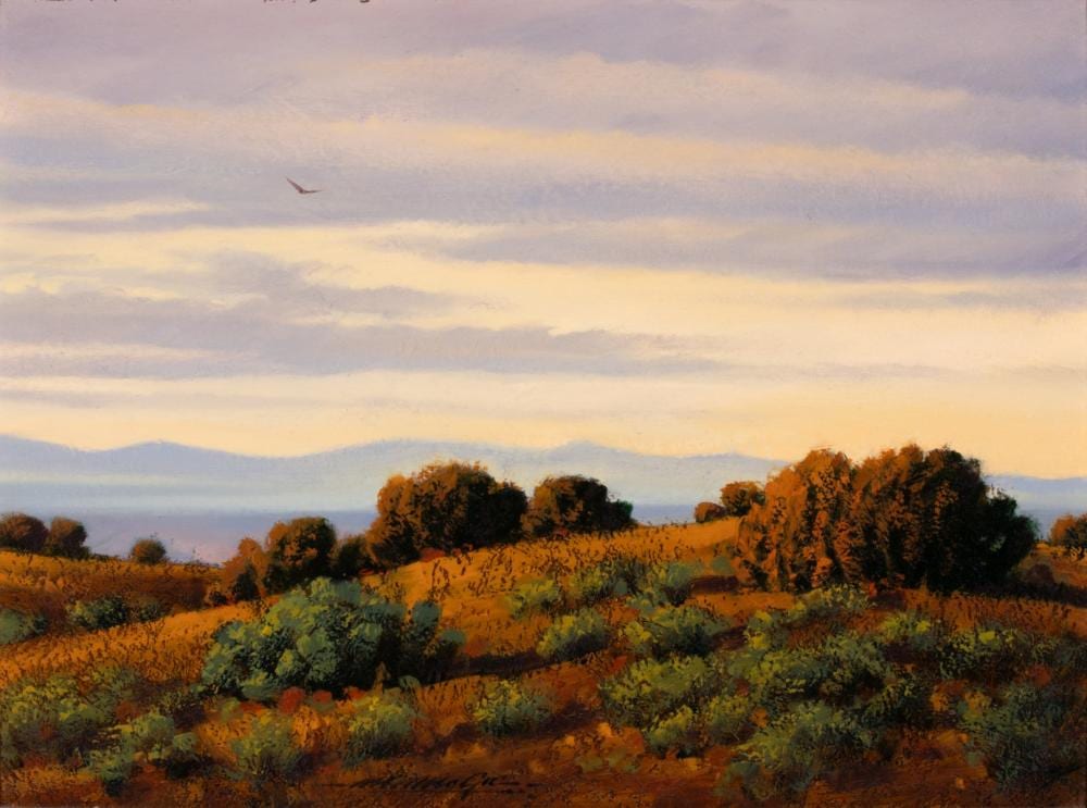 Michael McGuire comparable auction result: michael mcguire born 1956 oil on artist s board