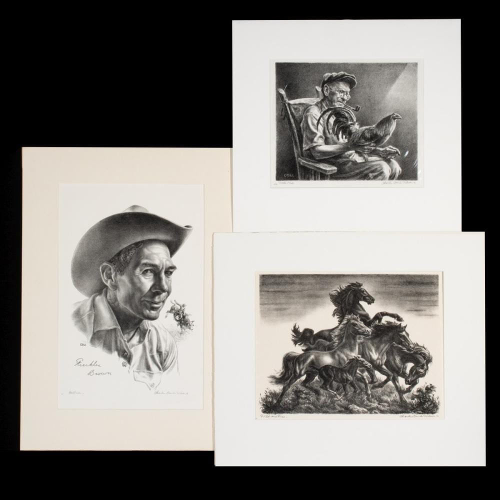 Charles Banks Wilson comparable auction result: charles banks wilson 1918 2013 pencil signed lithos