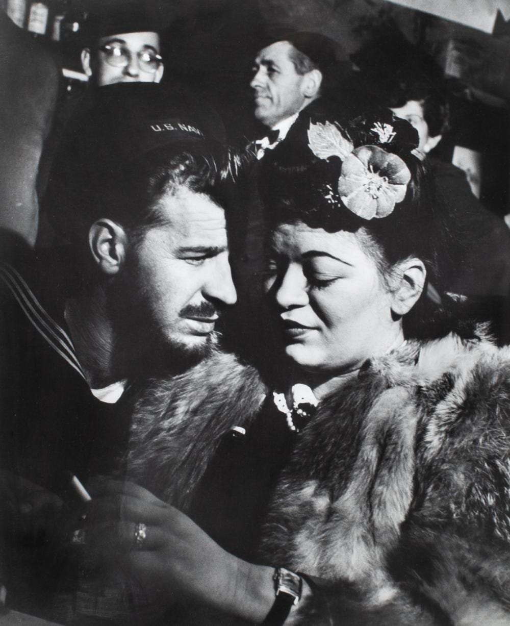 lisette model sailor and girl photograph · District Auction · 2026-02-15 Lisette Model comparable auction result: lisette model sailor and girl photograph