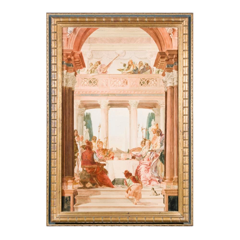 Alberto Prosdocimi comparable auction result: alberto prosdocimi venezia 1852 1925 da giambattista tiepolo
