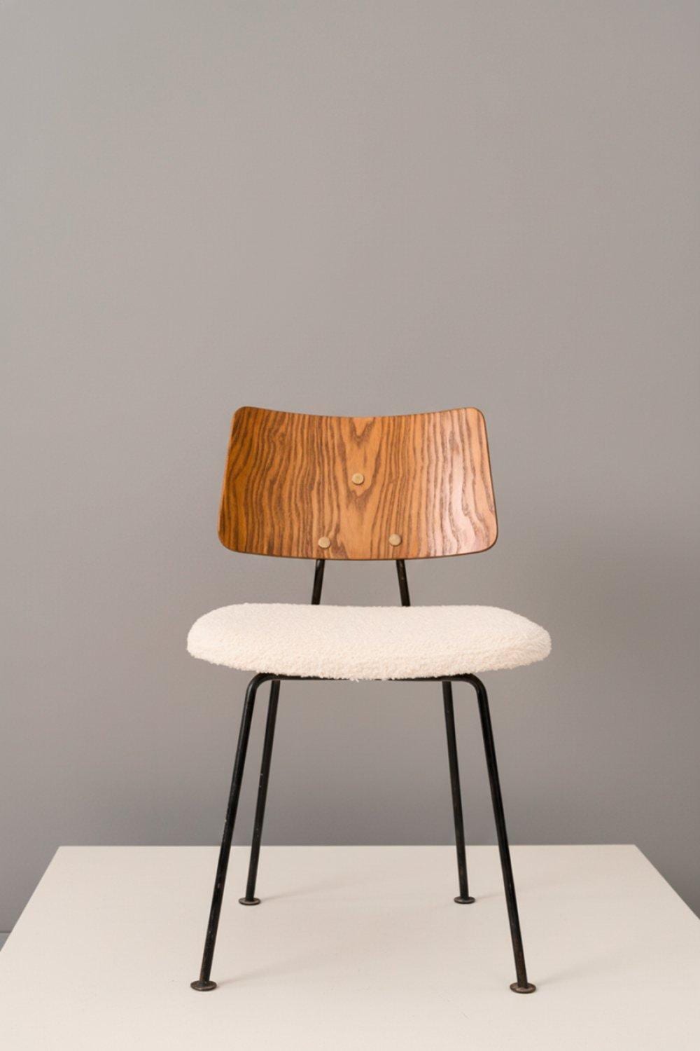 robin day 1915 2010 lucienne day 1917 2010 for hille chair 661d ca 1950 wood and foam covered with white fabric ash back fixed with brass screws · Setdart Auction House · 2026-02-24 Robin Day comparable auction result: robin day 1915 2010 lucienne day 1917 2010 for hille chair 661d ca 1950 wood and foam covered with white fabric ash back fixed with brass screws