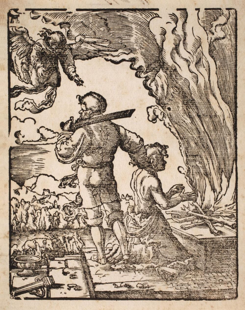 Albrecht Altdorfer comparable auction result: albrecht altdorfer das opfer abrahams