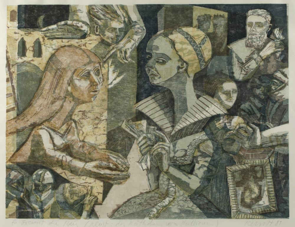 Rolf Kuhrt comparable auction result: rolf kuhrt es brennt die burg