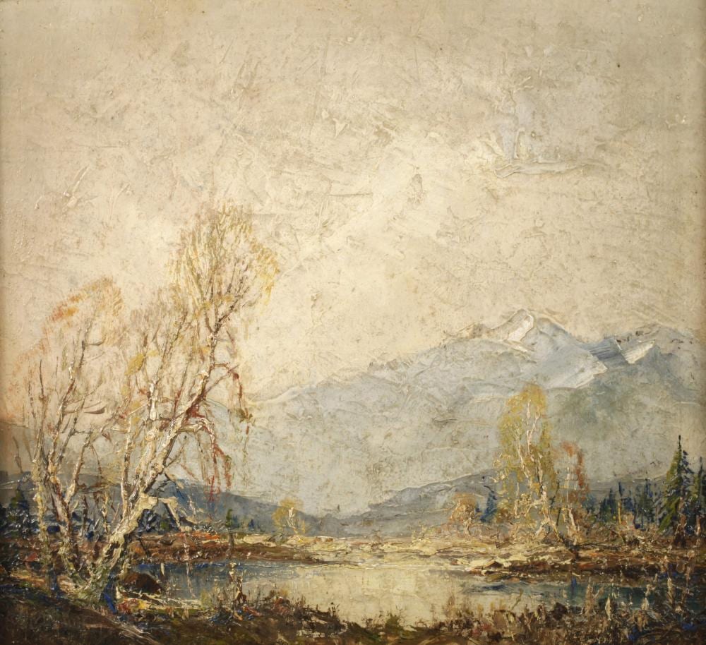Adolf Schuhknecht comparable auction result: adolf schuhknecht alpenlandschaft