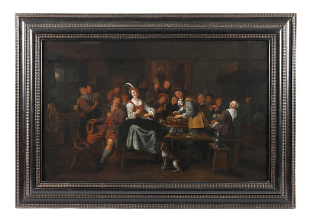 Jan Miense Molenaer comparable auction result: jan miense molenaer attr fr hliche gesellschaft